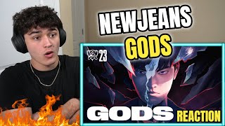 GODS ft. NewJeans (Official Music Video) | League of Legends | REACTION!