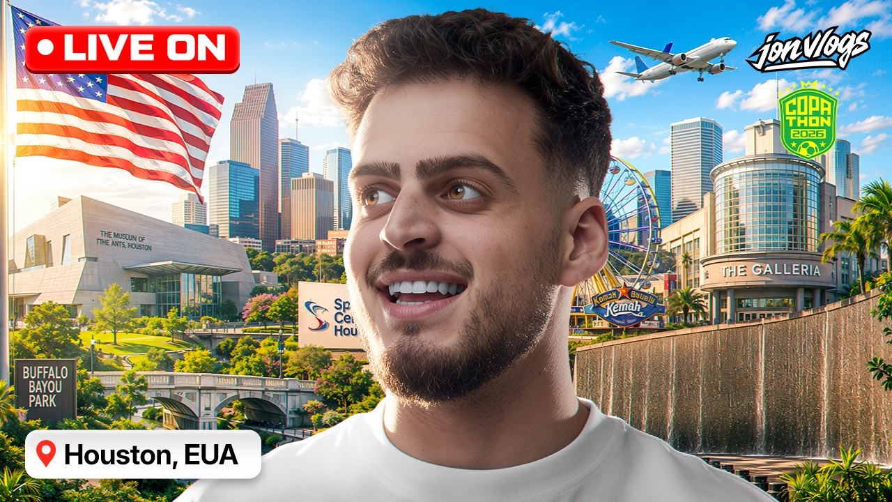 IRL - CHEGAMOS EM HOUSTON - DIA 22 COPATHON