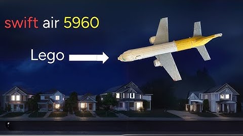 Real Life Plane Crashes recreated in Lego part 3