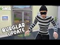 BURGLARS ARE HERE! The Sims 4 Base Game Update!