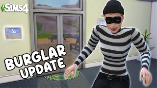 BURGLARS ARE HERE! The Sims 4 Base Game Update!