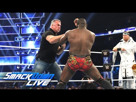 Shane McMahon & The Miz vs. The Vegas Boys: SmackDown LIVE, Dec. 11, 2018
