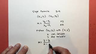 5-7 Point-Slope Form example 2