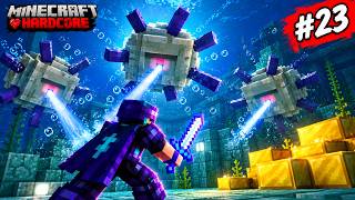 I FINALLY BEAT OCEN MONSTER IN HARDCORE || #MINECRAFT 