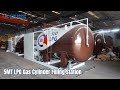 10, 000Liters 5MT 5 Tonnes LPG Cooking Gas Cylinder Filling Tank Station with LPG Dispenser
