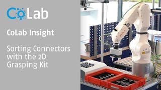 CoLab Insights: Sorting Connectors with the 2D Grasping Kit – AI‑assisted pick & place with EGK
