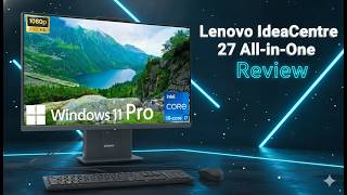 Lenovo IdeaCentre 27 All-in-One Review | Powerful i7 Desktop with Stunning 27" Display!