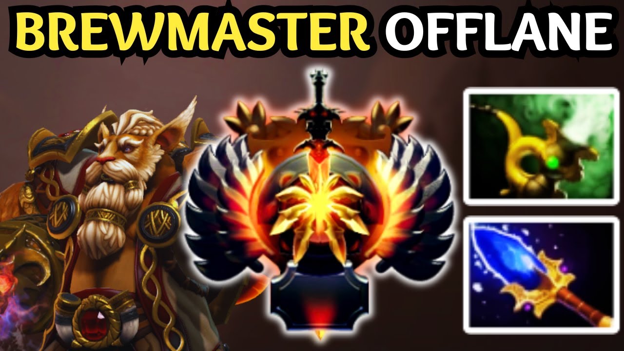 🔥 TOTAL CHAOS — BREWMASTER OFFLANE PANDA | DOTA 2 🔥