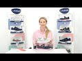 Video: PodoWell® Vaucluse, pantofi sport, confort, gri, dama