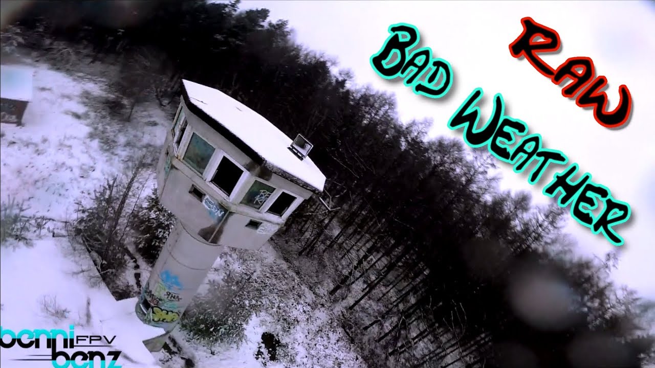 FPV Freestyle RAW #8🌨 ❄️Bad Weather❄️🌨 Kiss24a - Kiss FC