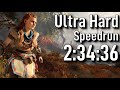 Horizon Zero Dawn Speedrun: Any% Ultra Hard in 2:34:36 - World Record
