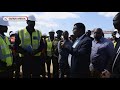 WAZIRI MKUU KASSIM MAJALIWA AKIKAGUA UJENZI WA BANDARI YA MTWARA