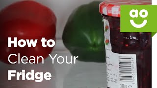 How to clean your fridge | hacks | ao.com