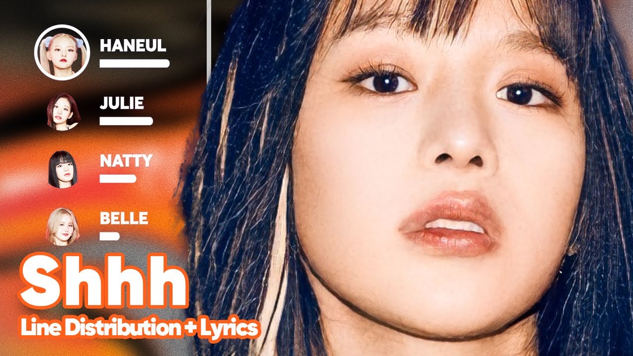 KISS OF LIFE 쉿 (Shhh) (Line Distribution + Lyrics Karaoke) PATREON