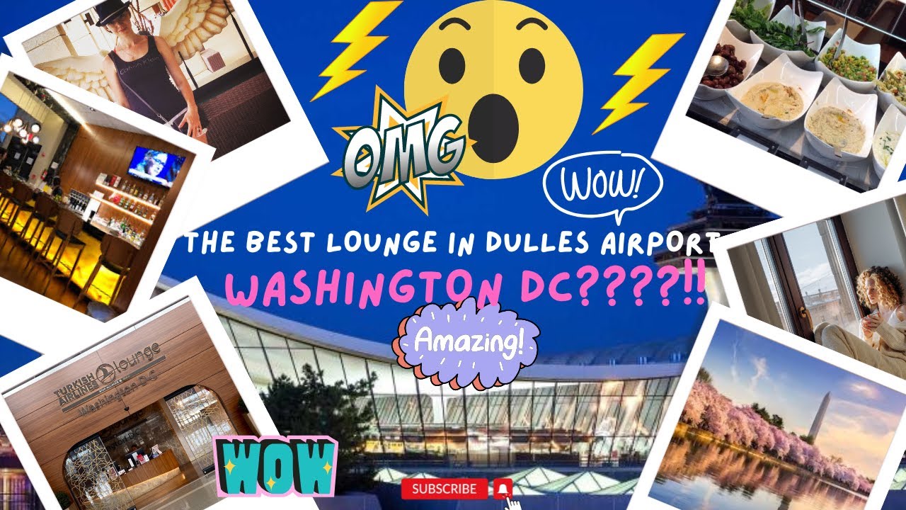 BEST LOUNGE IN DULLES (IAD)??! Turkish Airlines Lounge IAD Priority