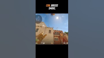 Mirage Mid Control Smokes from T-Spawn | #SHORTS #CS2 #MIRAGE