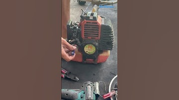 Repair and adjust the carburetor for the brush cutter.