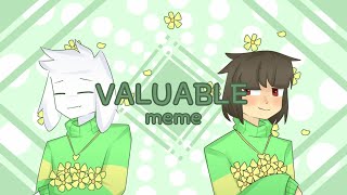 Valuable Meme Undertale Asriel And Chara