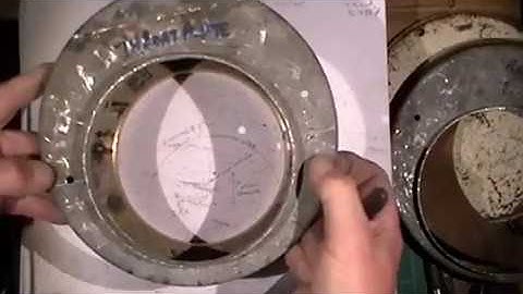 How to make a steam boiler from scratch for a 5" gauge loco Part 2 (practice flanging) "mr factotum"