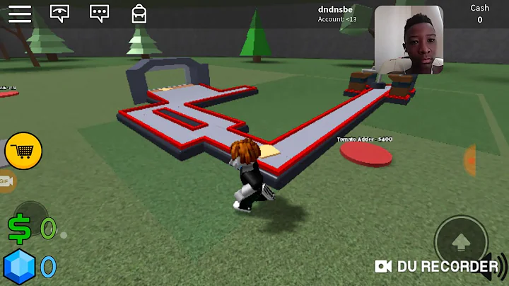 Playing roblox first day