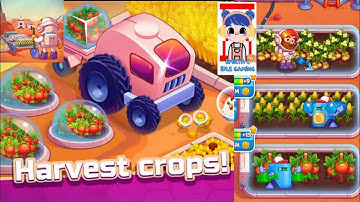 IDLE MARS COLONY- Farming in Mars - FARM TYCOON #Idlegame #tycoongame #idle #tycoon #Androidgame