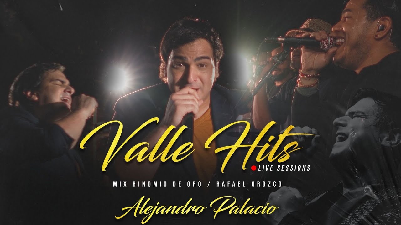 Alejandro Palacio - ValleHits (Mix Binomio de Oro / Rafael Orozco) | Live Session