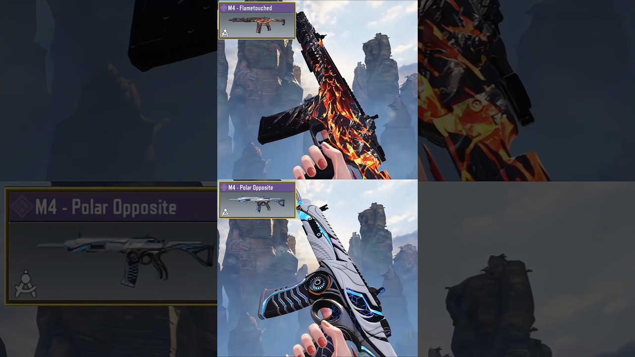 Comparing P2W M4 Skins in CODM 🤯