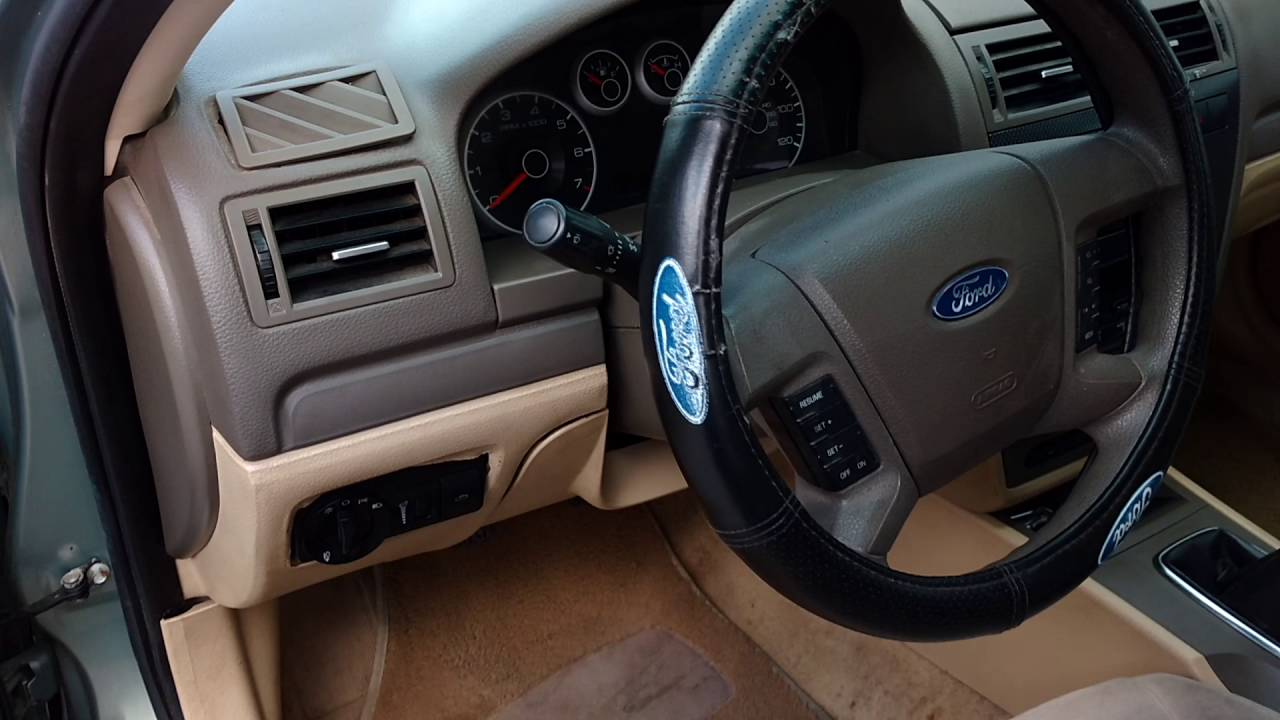 Ford Fusion Se 2008 Interior Gv Youtube