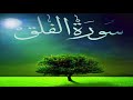 سورة الفلق مكررة 40 مره