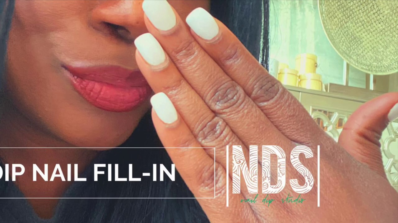 Dip Nail FillIn for Beginners ft. Nail Dip Studio products YouTube