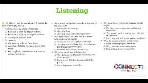 B2 Listening Activity with Answers.FCE.FIRST.UPPER-INTERMEDIATE.CAMBRIDGE.EOI.2020.APTIS.EXAMS.