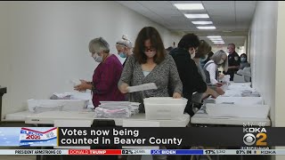 Beaver County Begins Counting Mail-In Ballots Wednesday Morning