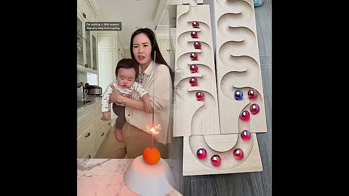 How did she know the orange would do that #MomsOfTikTok #FirstBirthday #OrangeHack