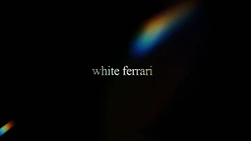 white ferrari