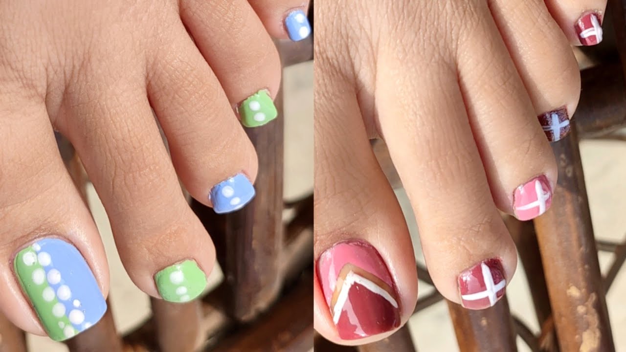 Amazing foot nail art designs for beginners to try in 2023