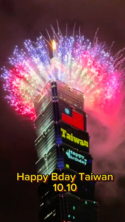 BERUNTUNG BANGET,moment di Taipei 101,berbarengan dgn NATIONAL DAY 10.10 🇹🇼 #taiwan #taipei #fyp