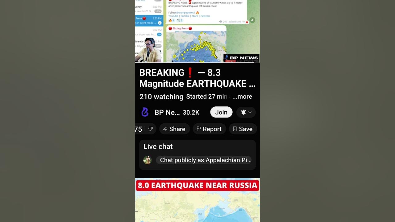 Big 8 earthquake