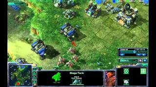 HD Starcraft 2 Proxy Pylon Rush