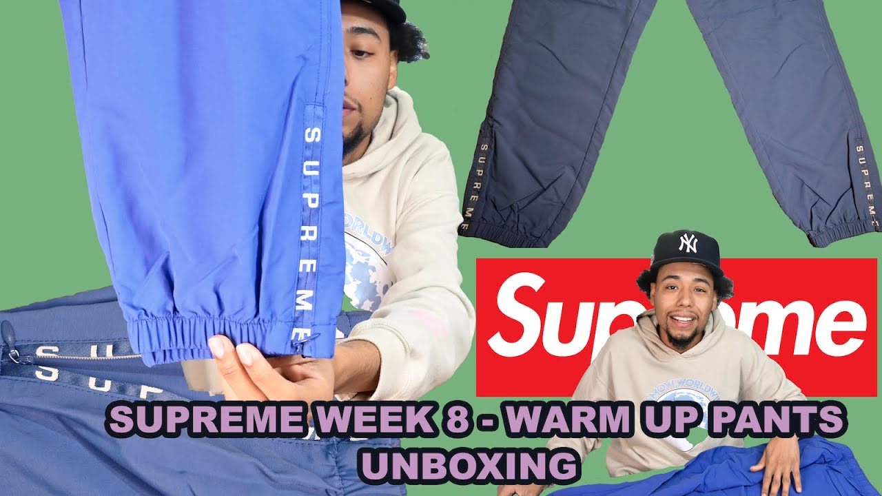 Warm Up Pants Light Blue