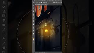 How to Turn On LIGHT BULB in Photoshop #shorts