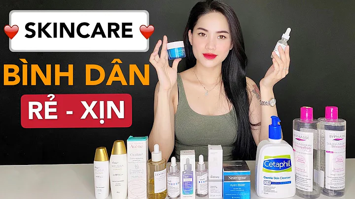 SKINCARE GIÁ BÌNH DÂN VÔ CÙNG HIỆU QUẢ | The Best Drugstore Skincare | Ha Linh Official