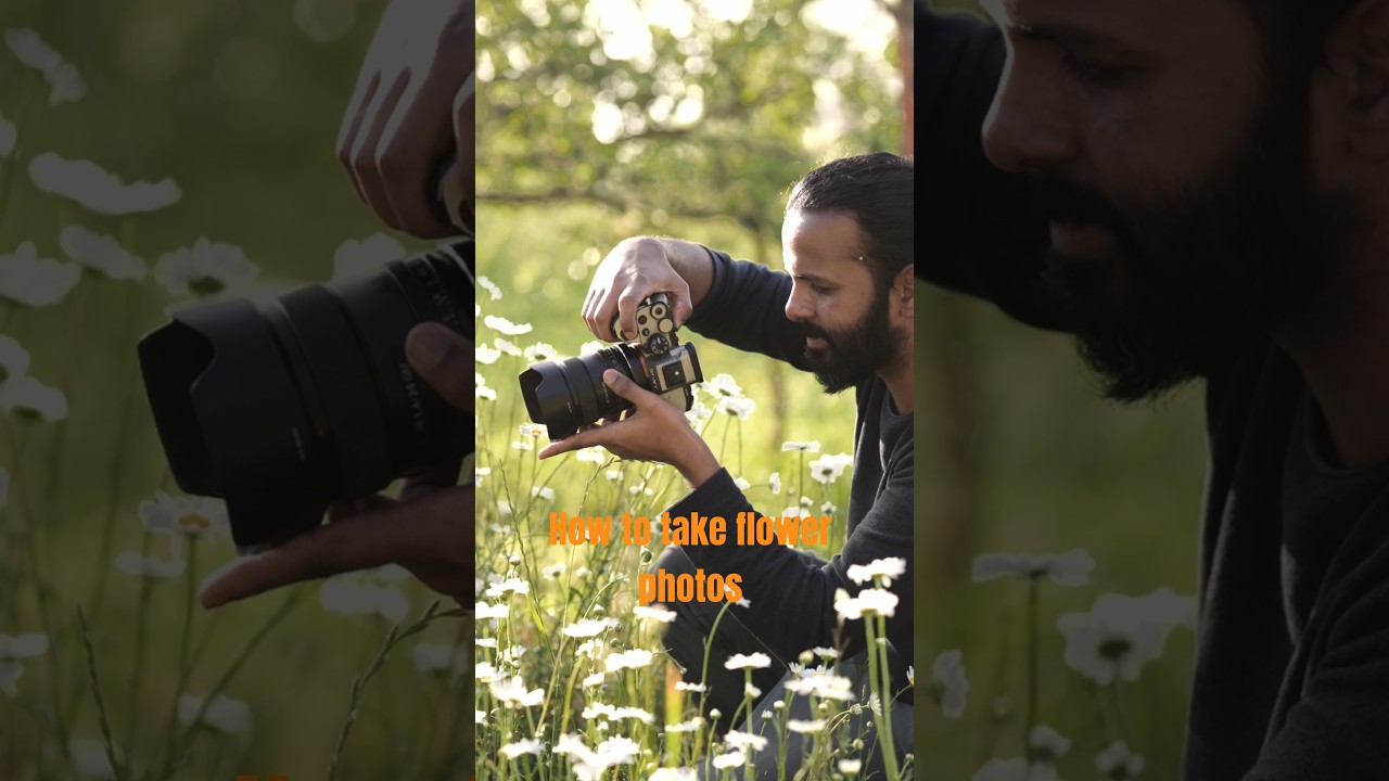 Don’t click a close-up of the flower; use these tips instead #photography #youtubeshorts #yt