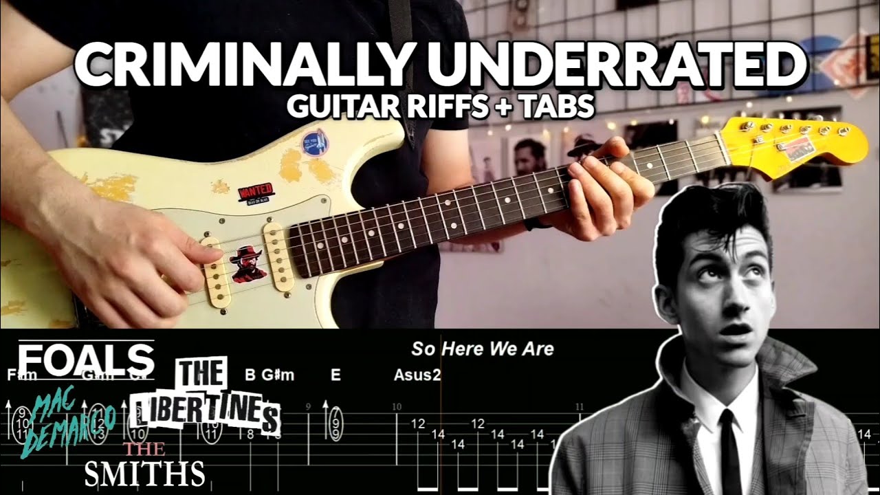 15 Criminally Underrated Indie Guitar Riffs + TABS - YouTube