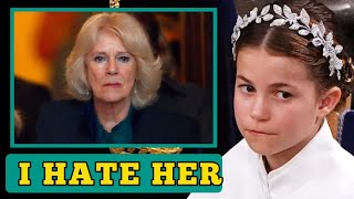 HATRED!🛑 Princess Charlotte wants to leave the Royal family as Queen Camilla makes her uncomfortable screenshot 5