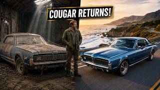 1968 Mercury Cougar XR-7 GT Resurrection | Abandoned 45 Years in a Forgotten Barn 🚗
