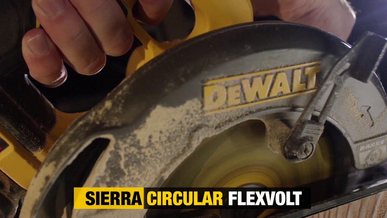 Sierra Circular Flexvolt - YouTube