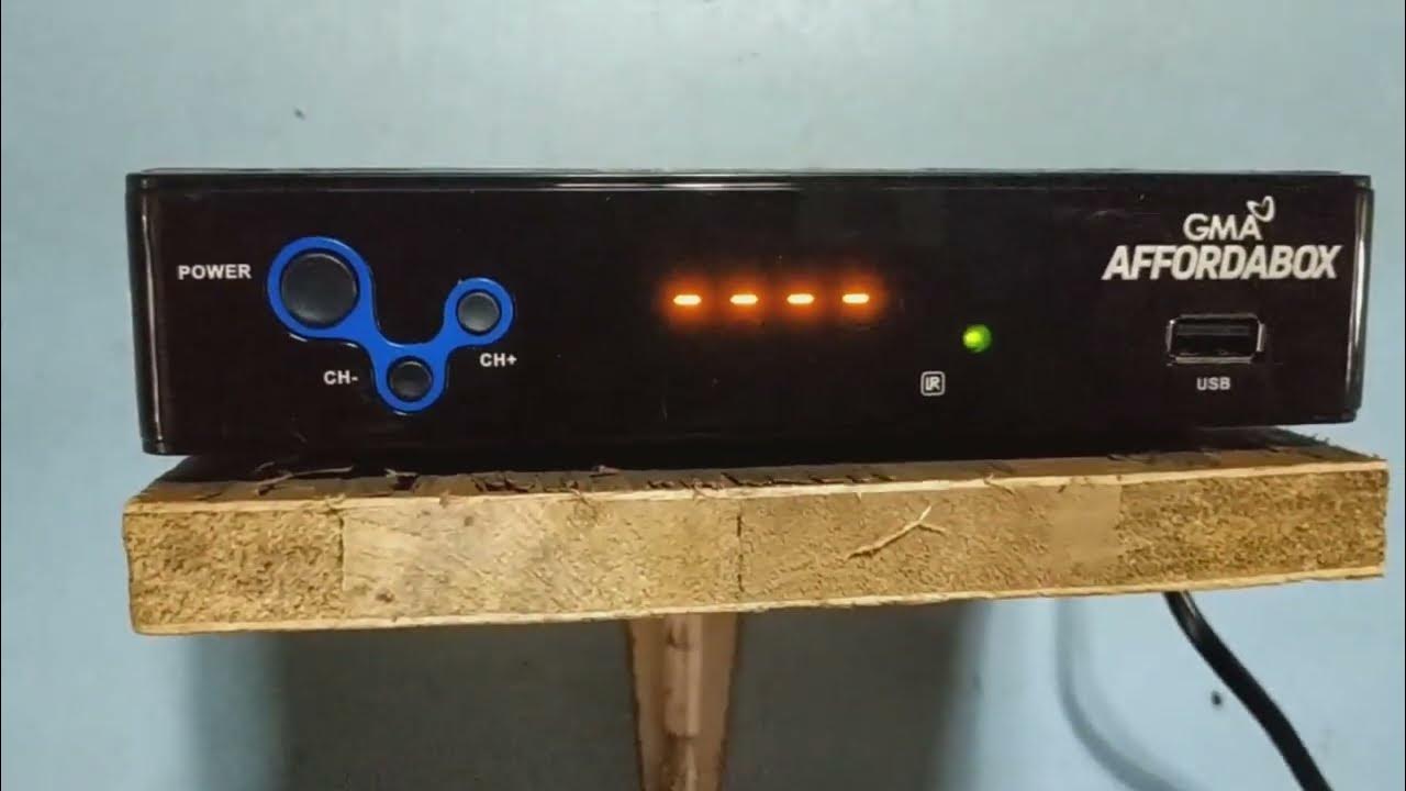GMA AFFORDABOX DIGITAL TV RECEIVER GMASTB777777 Installation