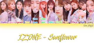 IZ*ONE (아이즈원) – Sunflower / Hey. Bae. Like It (해바라기) Lyrics (Han|Rom|Eng|Color Coded)