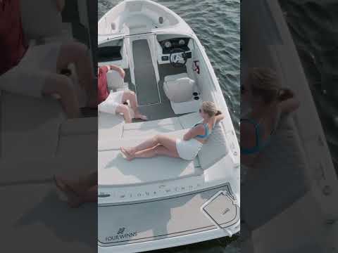 Explore the Four Winns H1 Freedom | Style, Comfort & Smart Storage