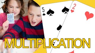 Multiplication with Playing Cards - 3rd Grade Math